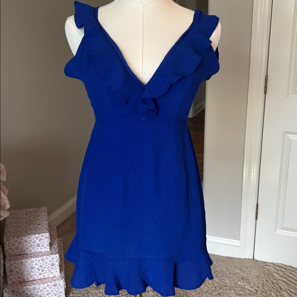 Superdown Vibrant Blue Dress